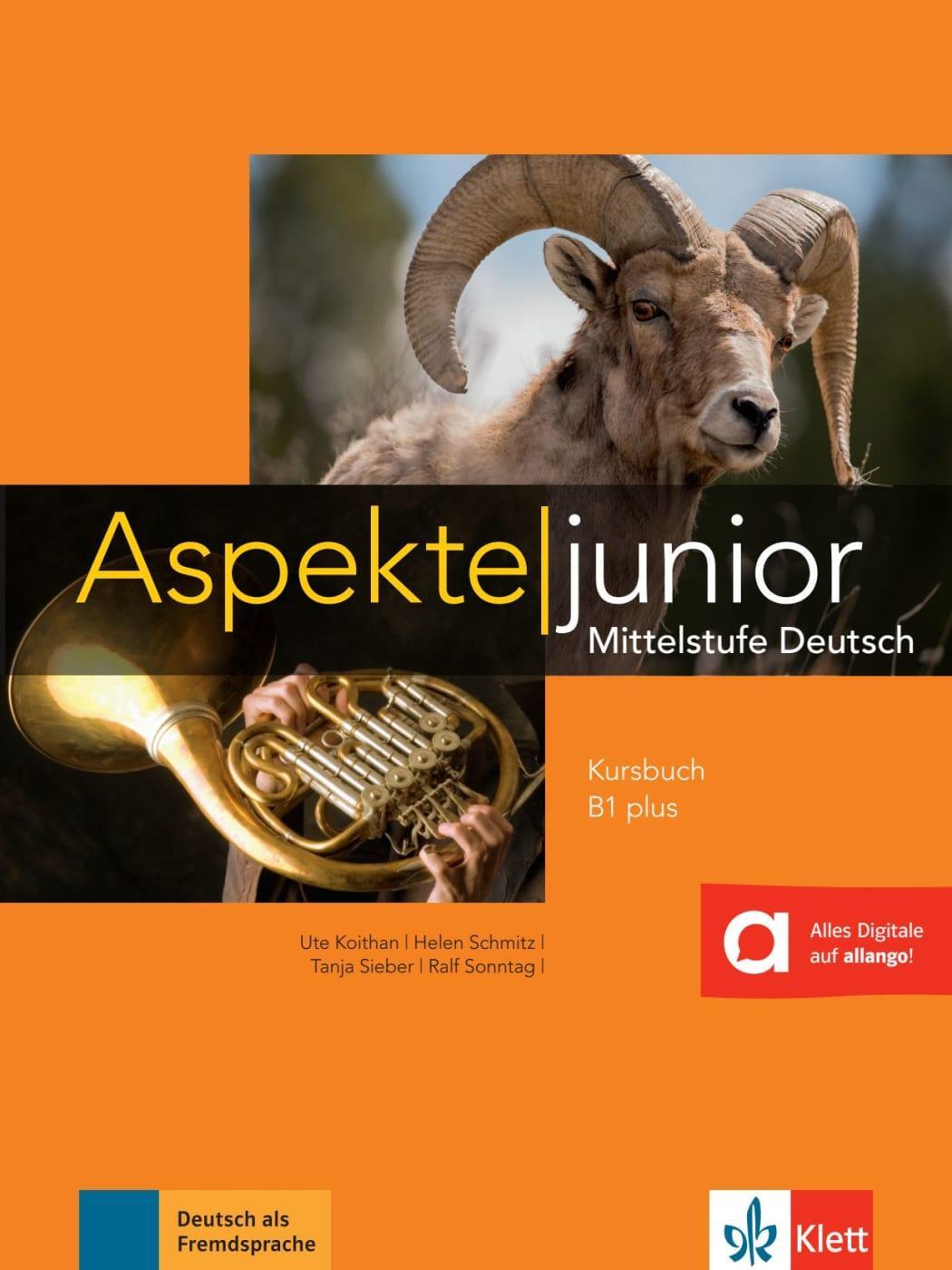 Cover: 9783126052504 | Aspekte junior B1 plus. Kursbuch mit Audio-Dateien zum Download | Buch