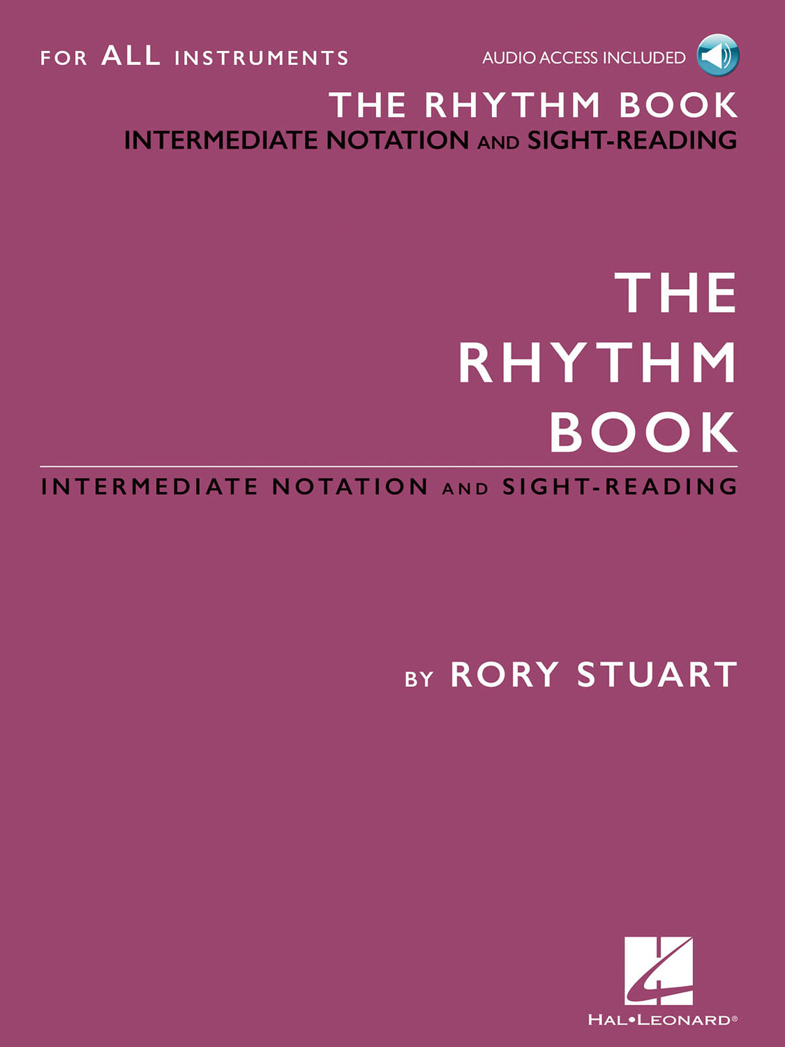Cover: 888680716660 | The Rhythm Book | Rory Stuart | Music Instruction | 2018 | Hal Leonard