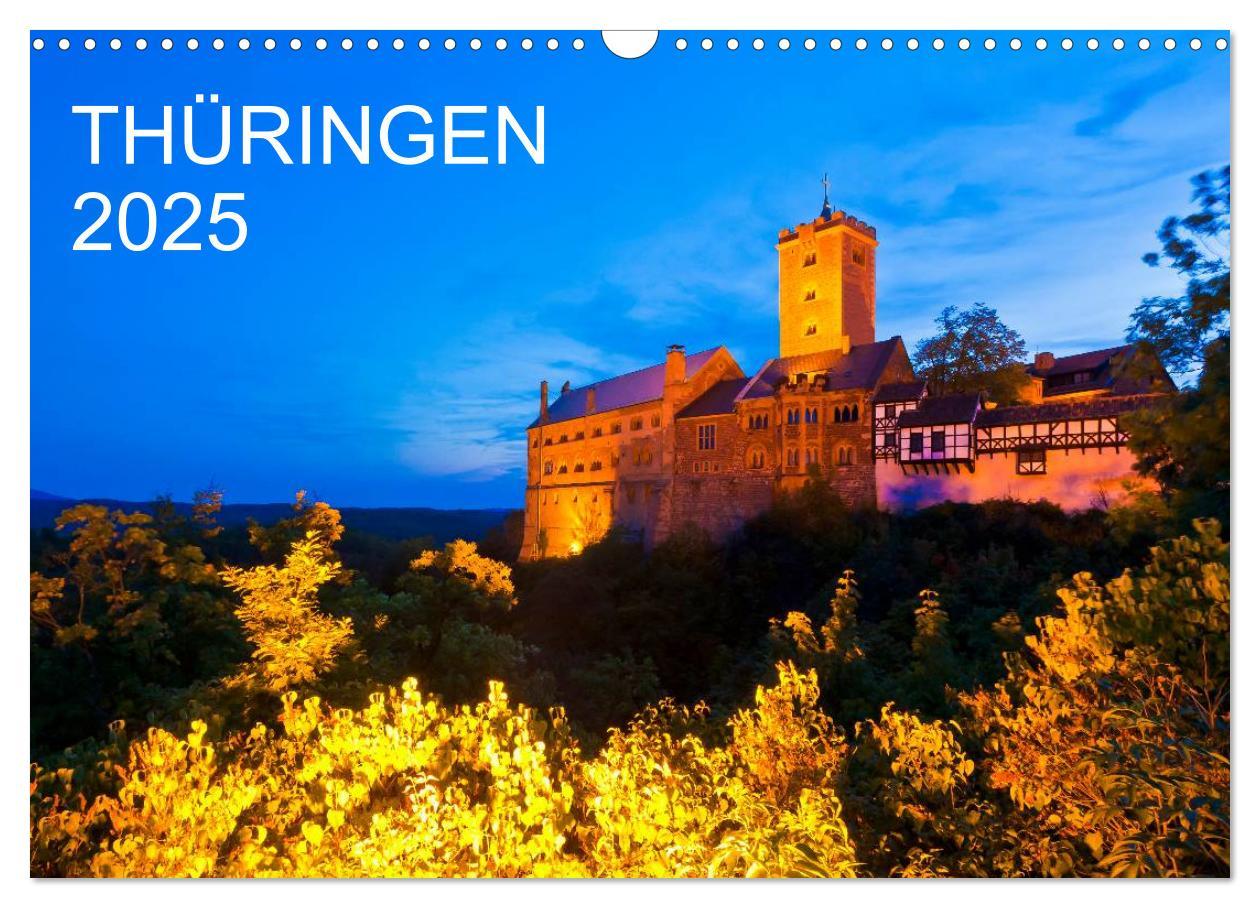 Cover: 9783435800483 | THÜRINGEN 2025 (Wandkalender 2025 DIN A3 quer), CALVENDO...