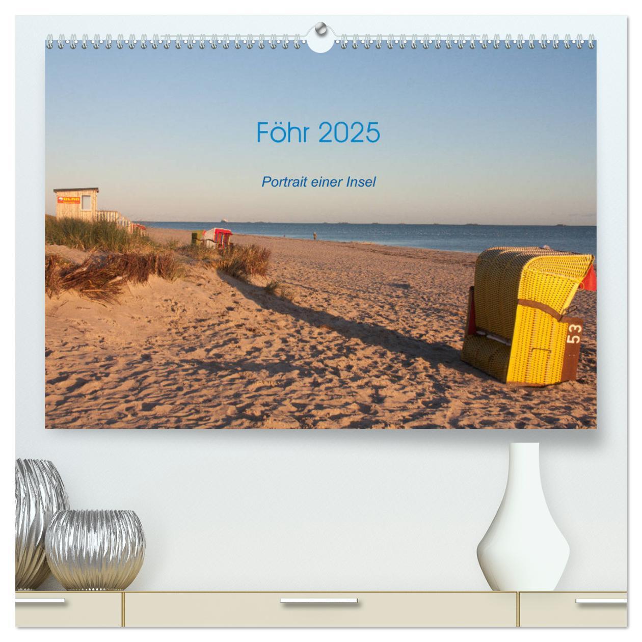 Cover: 9783435753833 | Föhr 2025. Porträt einer Insel (hochwertiger Premium Wandkalender...