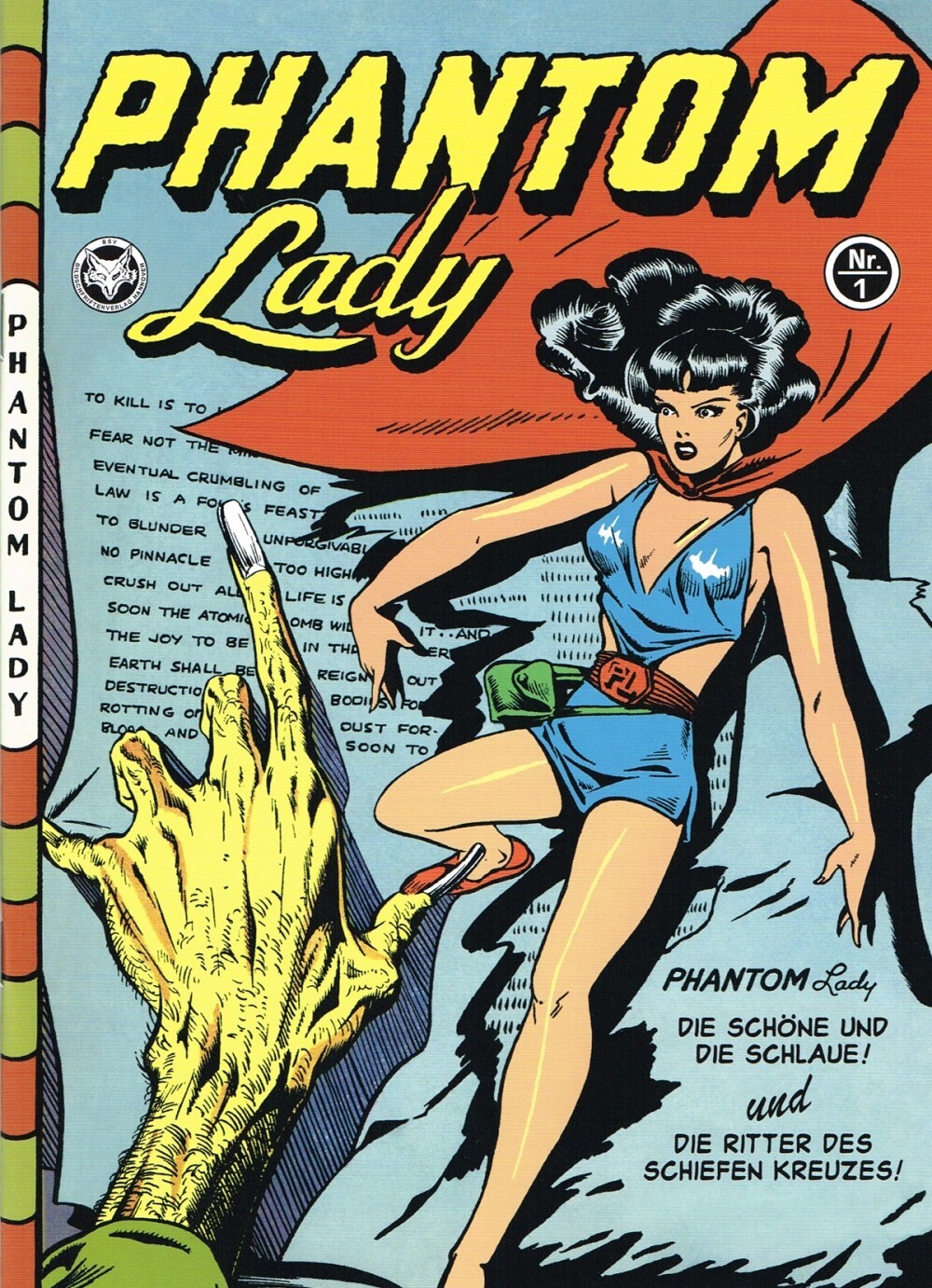 Cover: 9783944971346 | Phantom Lady Nr. 1 | Phantom Lady 1 | Gregory Page | Broschüre | 32 S.