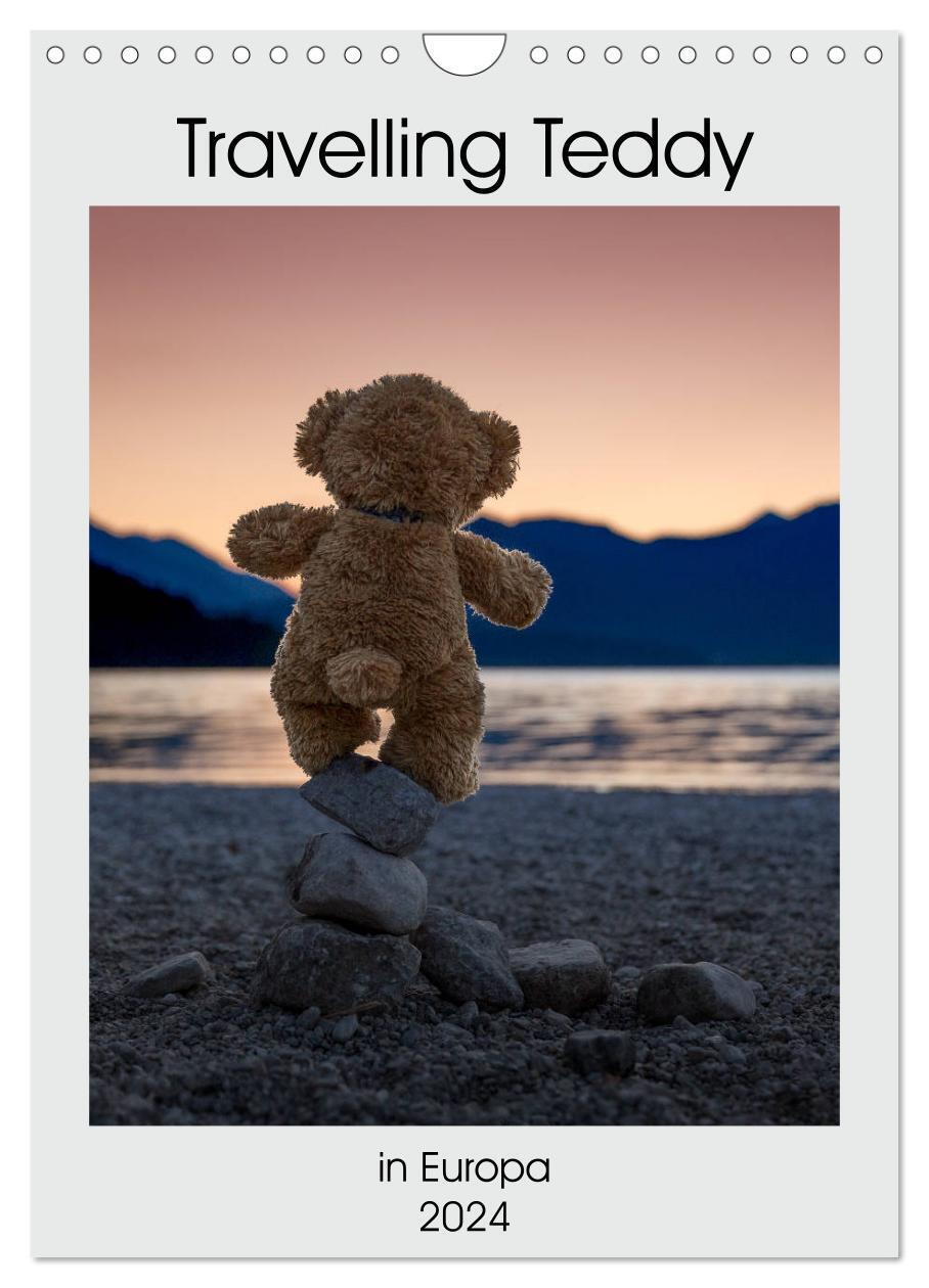 Cover: 9783675752078 | Travelling Teddy in Europa (Wandkalender 2024 DIN A4 hoch),...