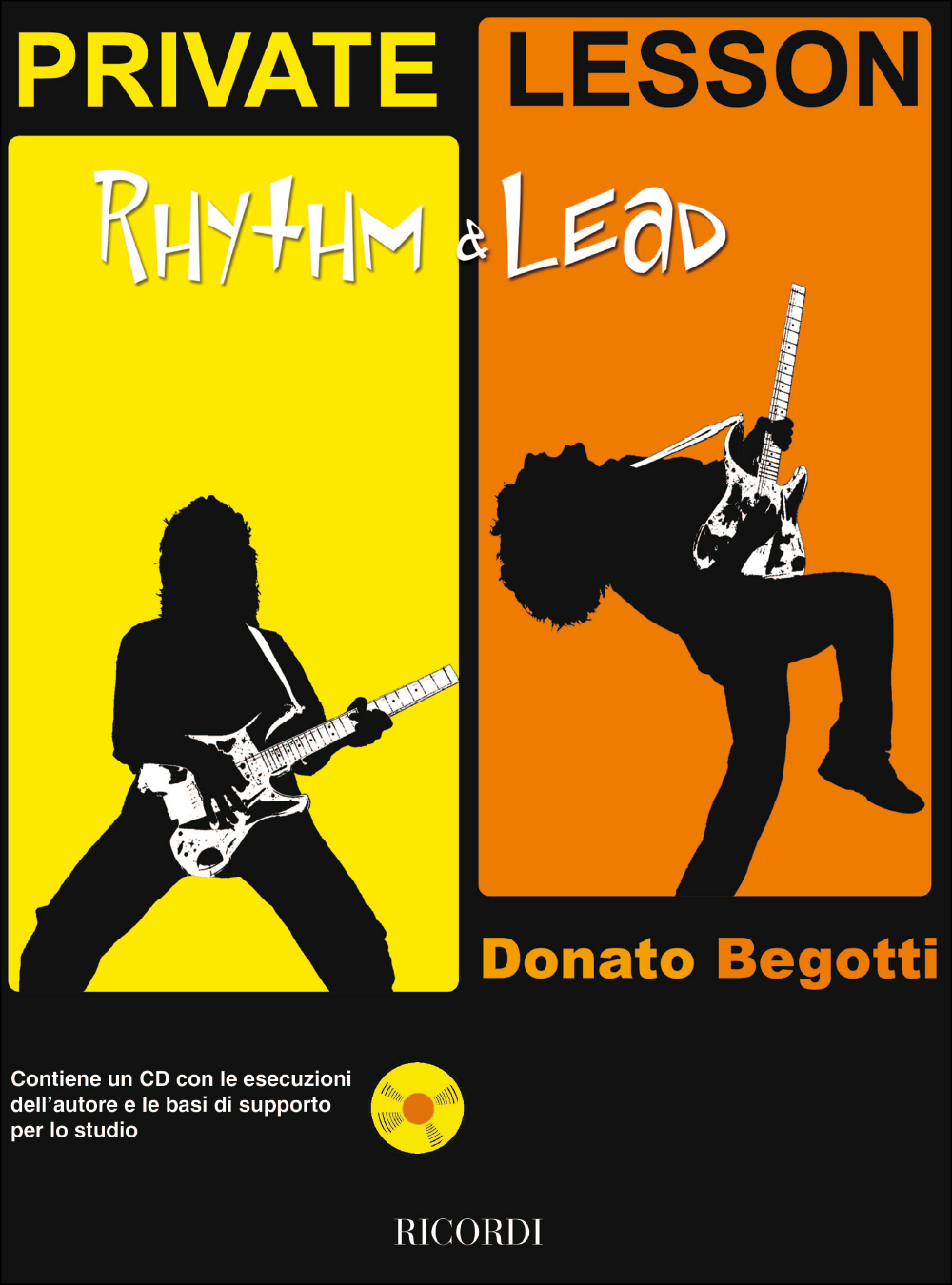 Cover: 9790215106796 | Private Lesson: Rhythm + Lead | Per Chitarra Rock | Donato Begotti