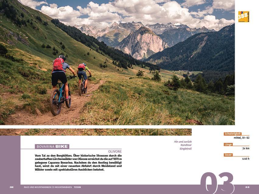 Bild: 9783259037782 | Tessin Raus und Mountainbiken E-Mountainbiken | AG | Taschenbuch