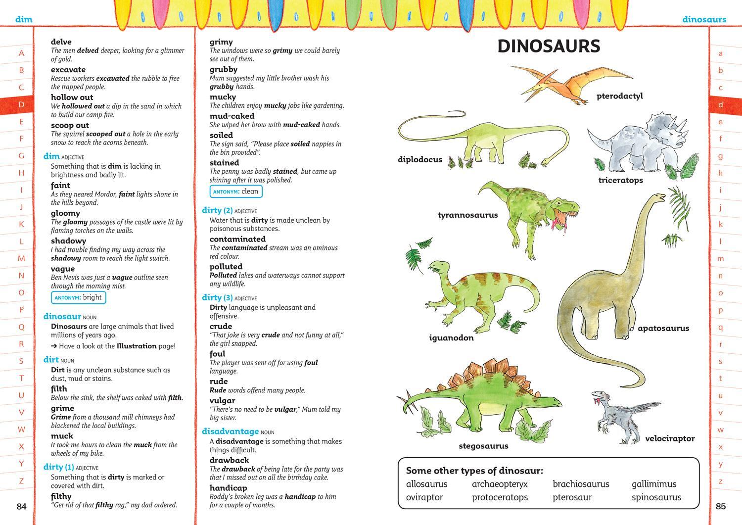Bild: 9780008271183 | Children's Thesaurus | Illustrated Thesaurus for Ages 7+ | Buch | 2018