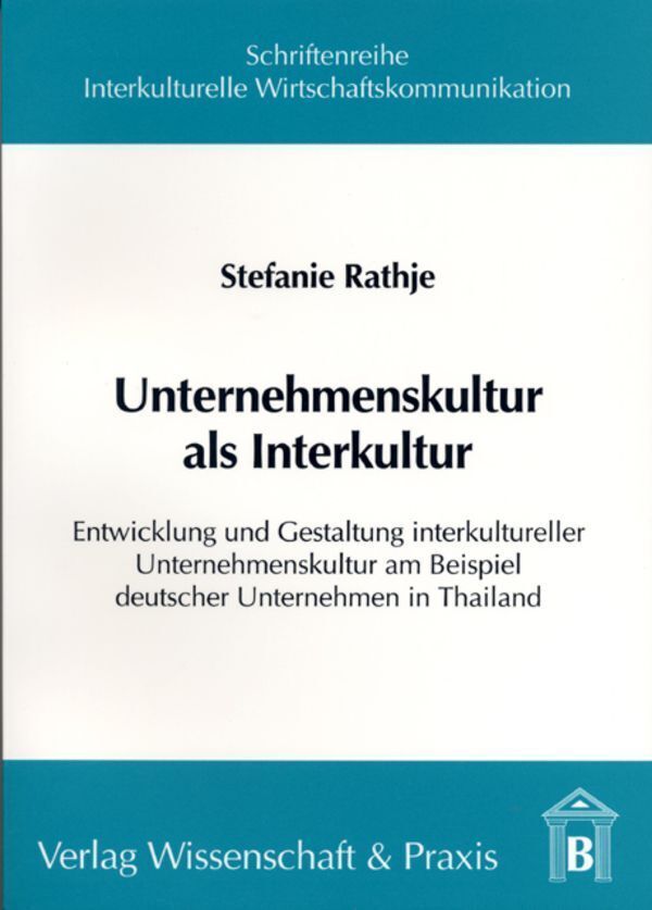Cover: 9783896732071 | Unternehmenskultur als Interkultur. | Stefanie Rathje | Taschenbuch