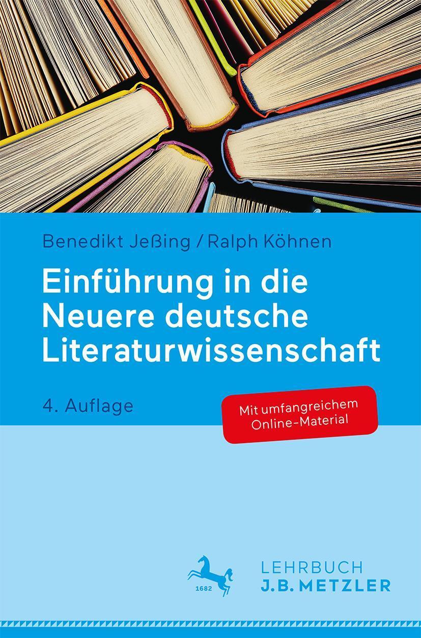 Cover: 9783476044938 | Einführung in die Neuere deutsche Literaturwissenschaft | Taschenbuch