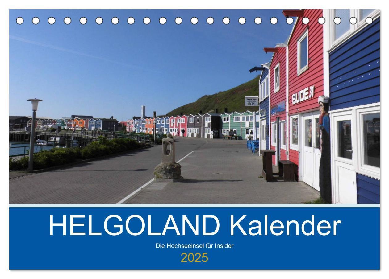 Cover: 9783435402922 | Helgoland Kalender (Tischkalender 2025 DIN A5 quer), CALVENDO...