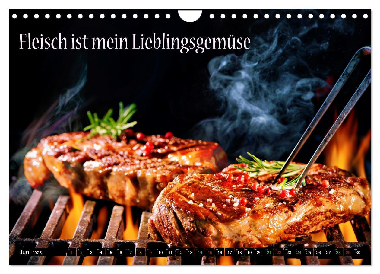 Bild: 9783383763984 | B wie BBQ Impressionen mit Sprüchen (Wandkalender 2025 DIN A4...