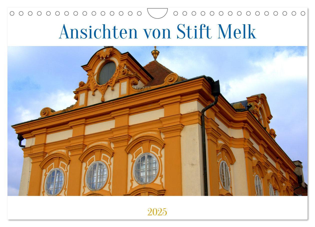 Cover: 9783457138960 | Ansichten vom Stift in Melk (Wandkalender 2025 DIN A4 quer),...