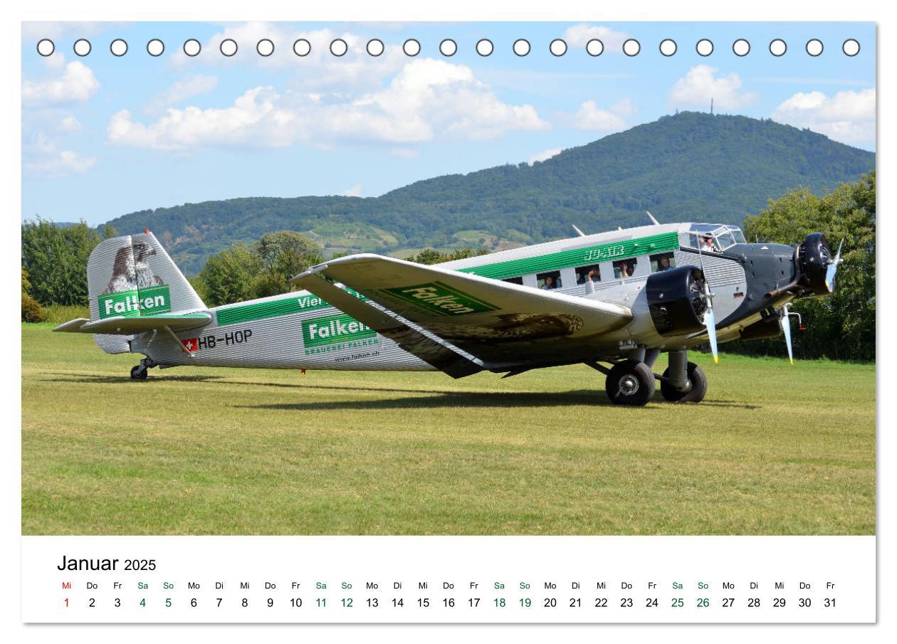 Bild: 9783435381319 | Junkers Ju 52 Die Legende (Tischkalender 2025 DIN A5 quer),...