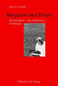 Cover: 9783770539321 | Benjamin liest Proust | Mimesislehre - Sprachtheorie, Poetologie