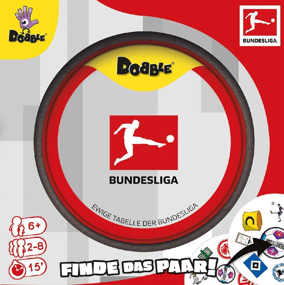 Cover: 3558380112136 | Dobble Bundesliga | Denis Blanchot (u. a.) | Spiel | ZYGD0034 | 2023