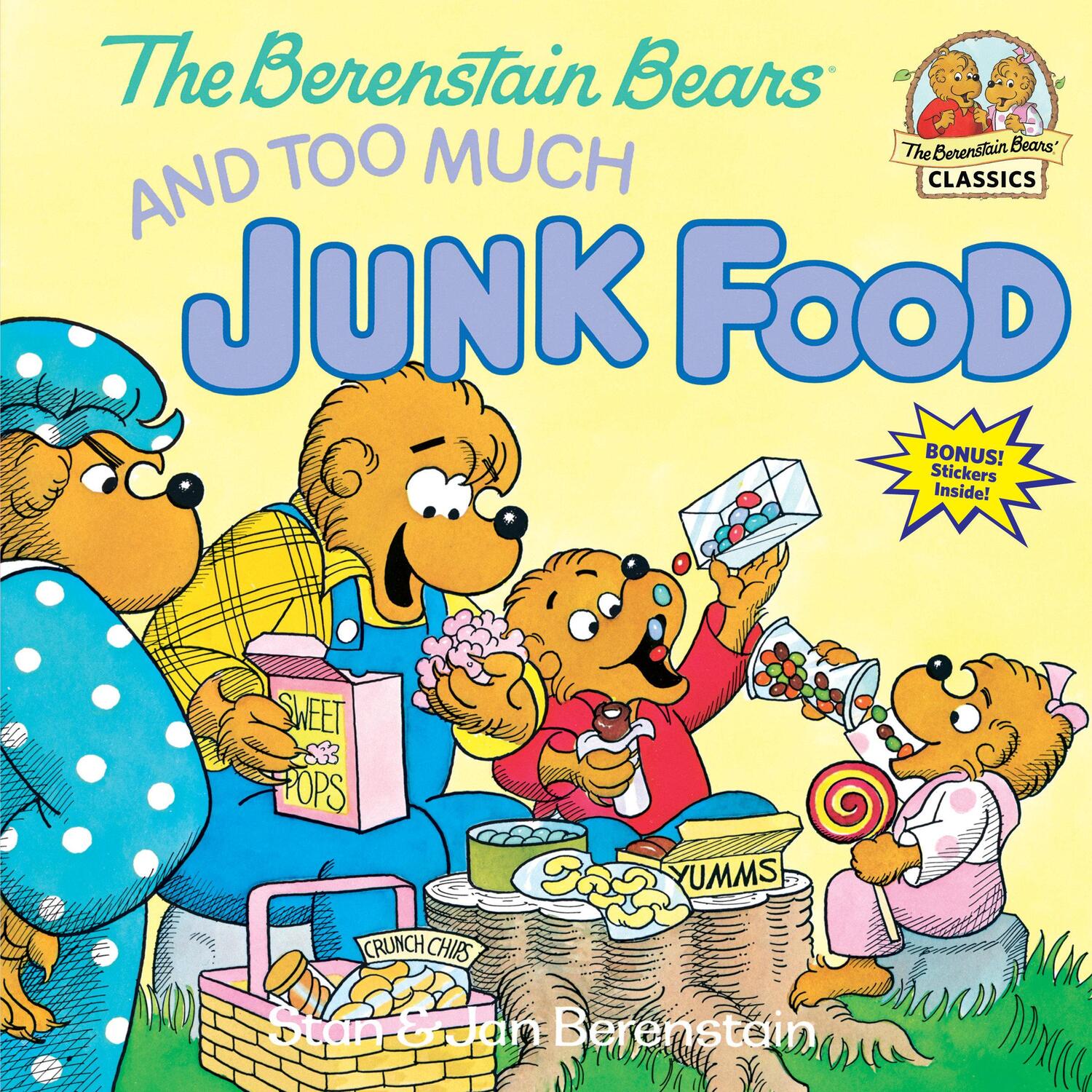 Cover: 9780394872179 | The Berenstain Bears and Too Much Junk Food | Stan Berenstain (u. a.)