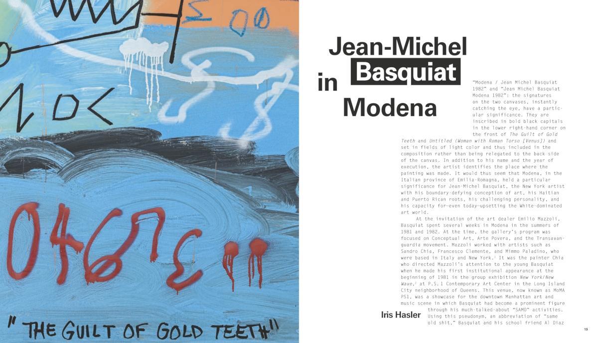 Bild: 9783775755092 | Basquiat | The Modena Paintings | Iris Hasler (u. a.) | Taschenbuch