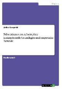 Cover: 9783656172345 | Präsentismus am Arbeitsplatz - konzeptionelle Grundlagen und...