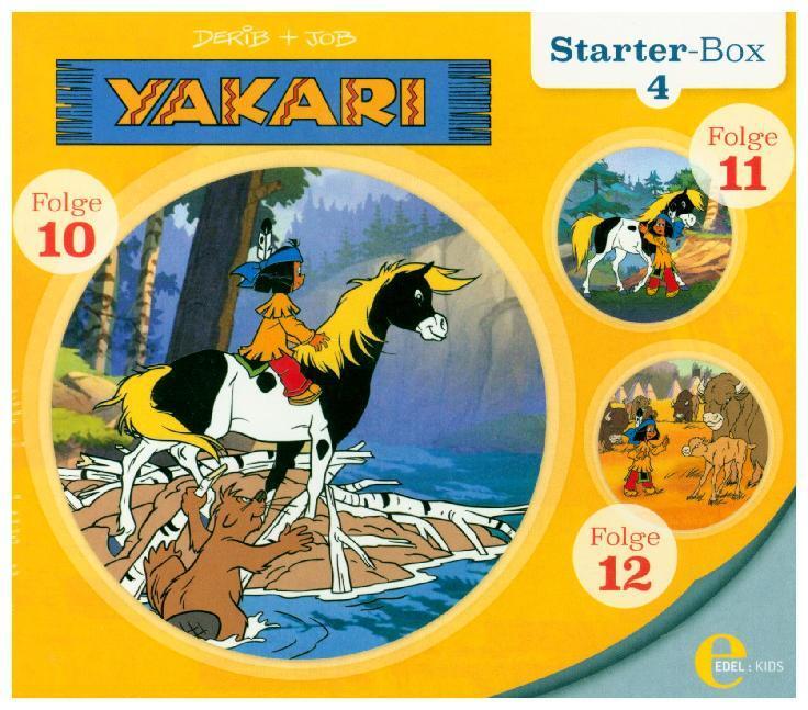 Cover: 4029759128441 | Yakari - Starter-Box. Box.4, 3 Audio-CDs | Claude/Job, André Derib