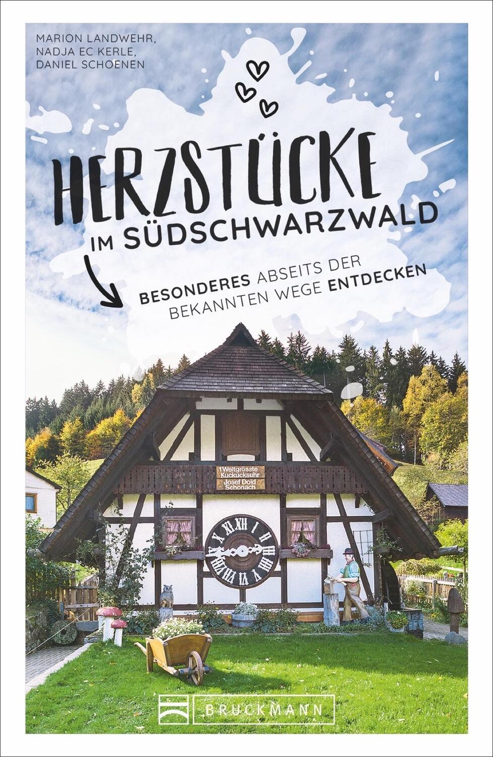 Cover: 9783734323171 | Herzstücke im Südschwarzwald | Nadja Eckerle (u. a.) | Taschenbuch