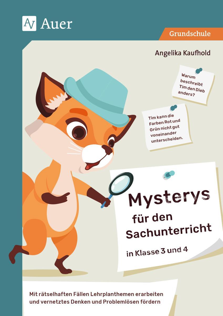 Cover: 9783403083245 | Mysterys für den Sachunterricht in Klasse 3 und 4 | Angelika Kaufhold