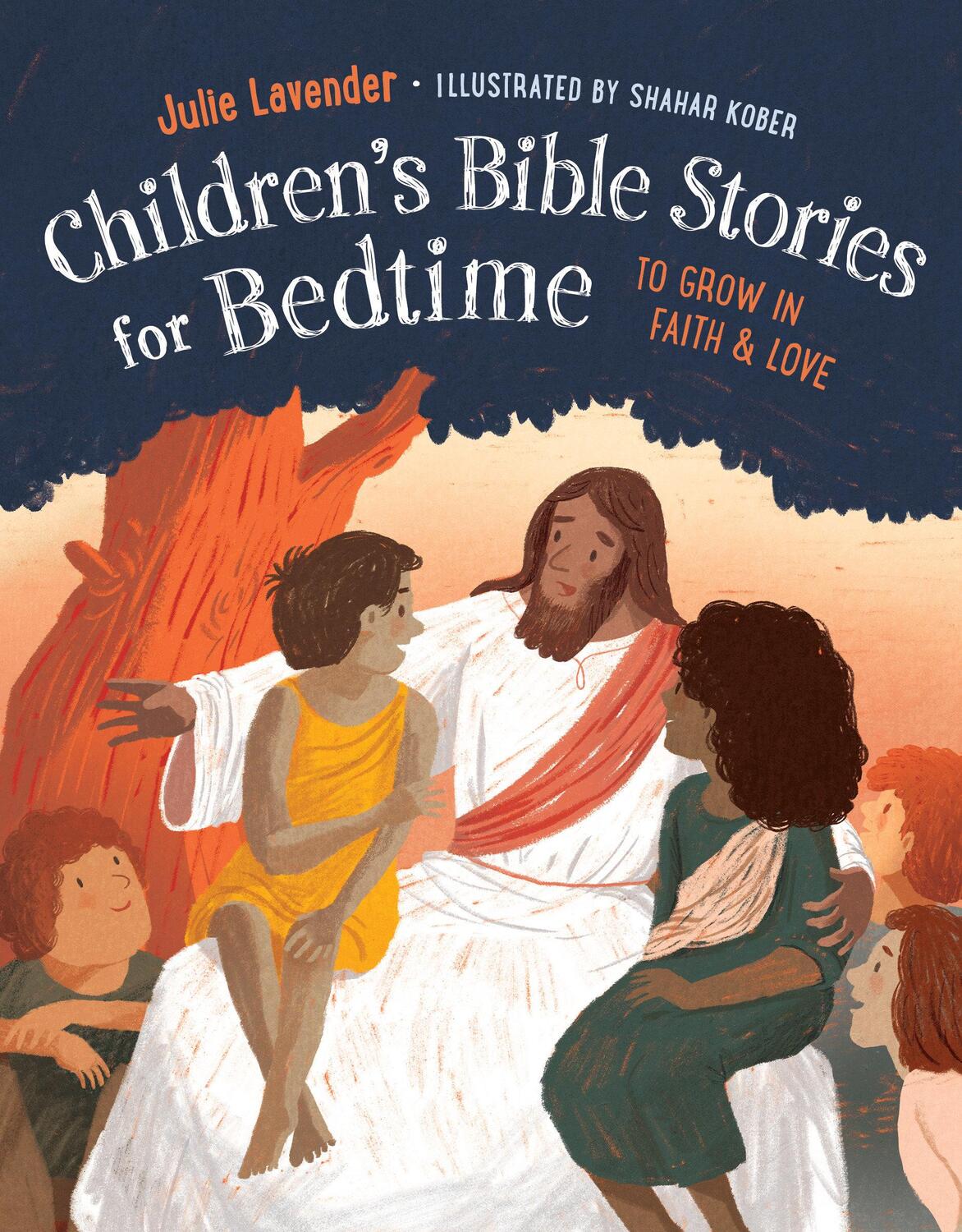Cover: 9780593436165 | Childrens Bible Stories for Bedtime (Fully Illustrated) | Lavender