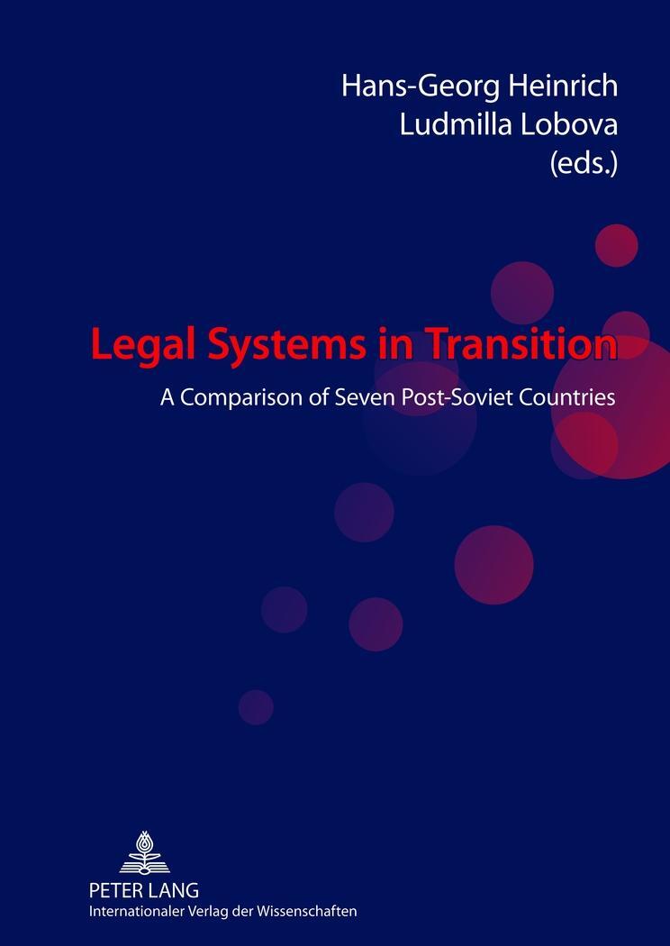 Cover: 9783631621868 | Legal Systems in Transition | Ludmilla Lobova (u. a.) | Buch | 2012