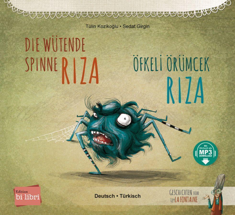 Cover: 9783198496022 | Die wütende Spinne Riza. Deutsch-Türkisch | Tülin Kozikoglu | 28 S.