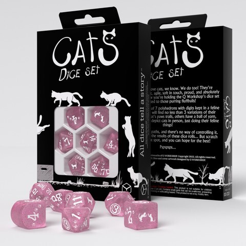 Cover: 5907699497041 | Cats Dice Set: Daisy | Q-workshop | EAN 5907699497041