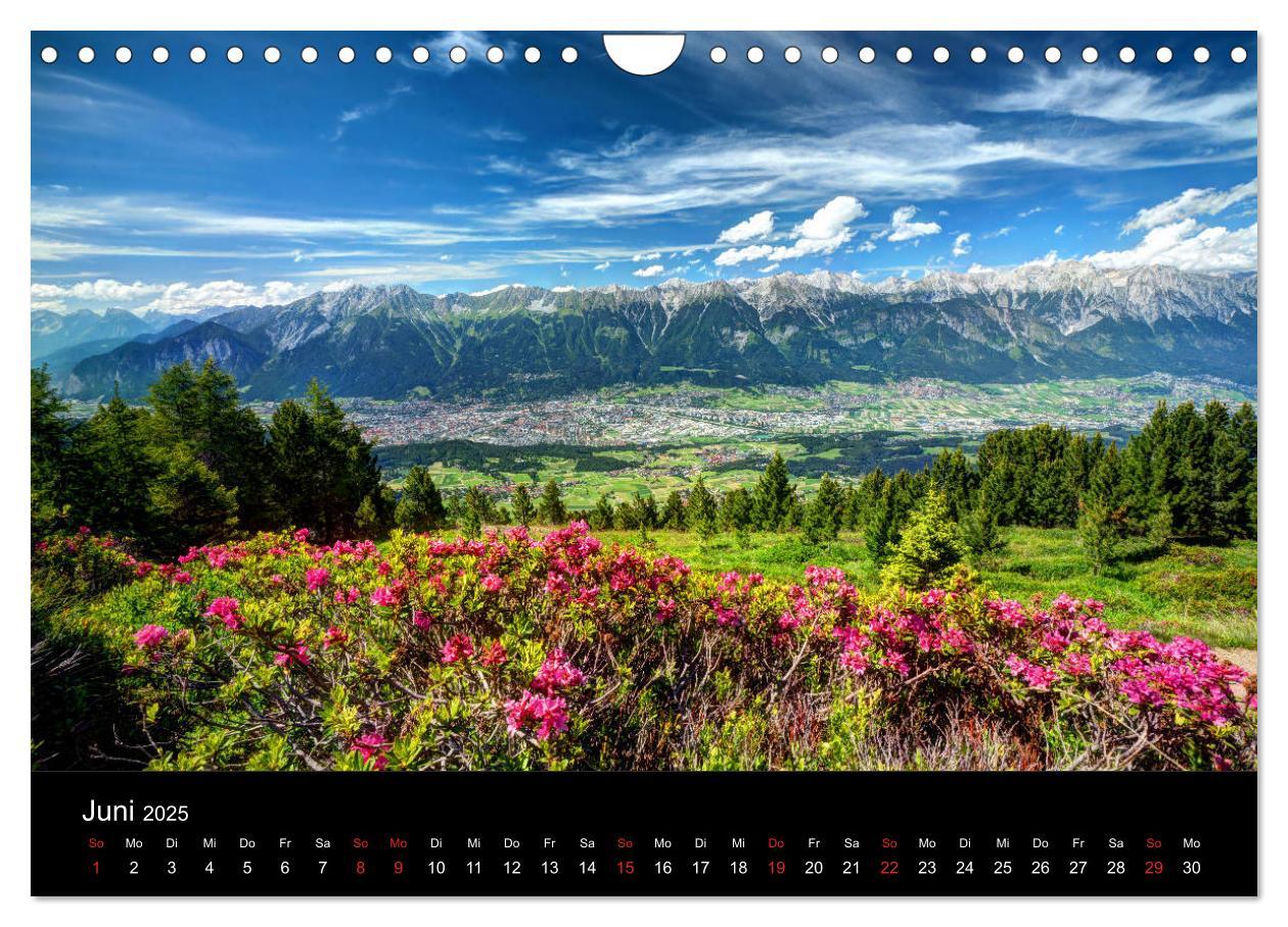 Bild: 9783435277384 | Innsbruck - Capital of the Alps (Wandkalender 2025 DIN A4 quer),...