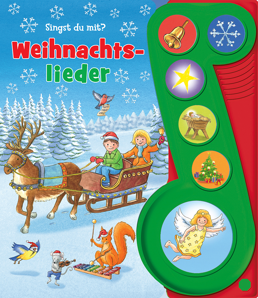 Cover: 9781503762039 | Weihnachtslieder - Liederbuch mit Sound - Pappbilderbuch mit 6...