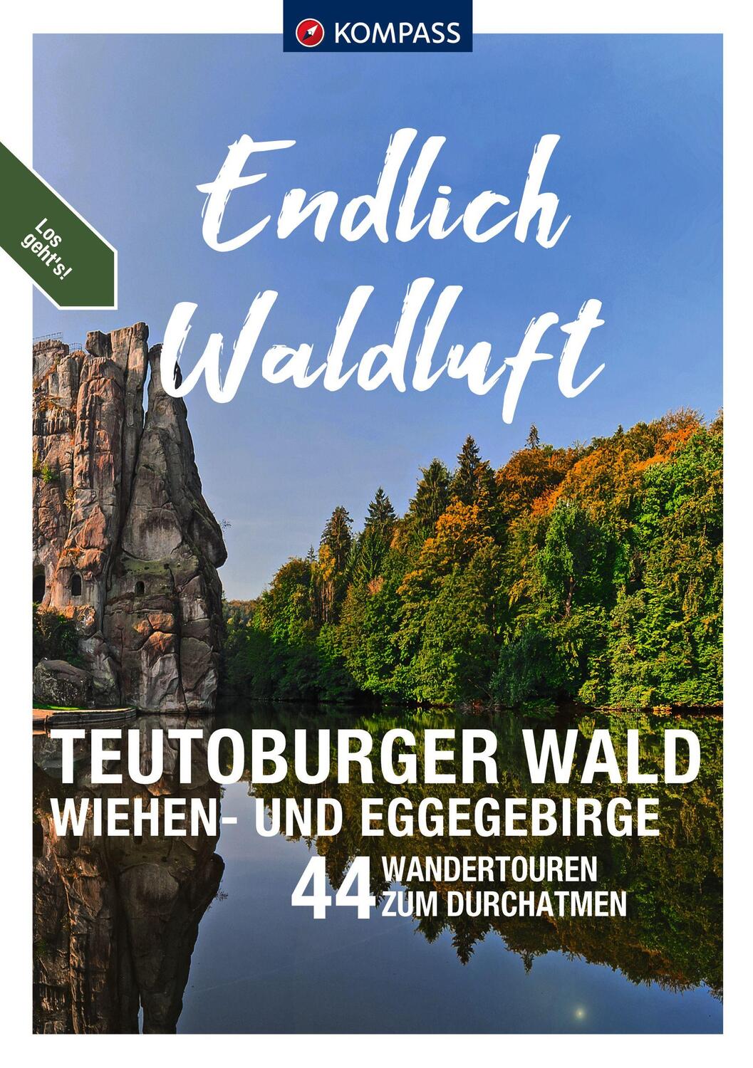 Cover: 9783991218081 | KOMPASS Endlich Waldluft - Teutoburger Wald - Wiehen- & Eggegebirge