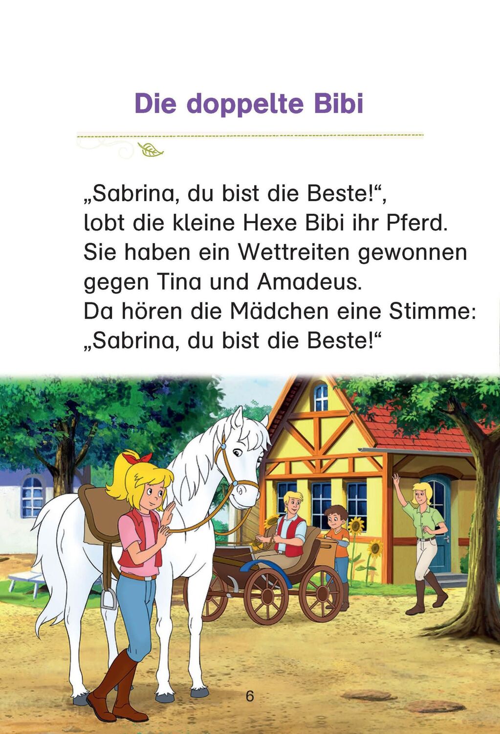 Bild: 9783129497135 | Bibi &amp; Tina: Eine Freundin für Sabrina | Vincent Andreas | Buch | 2022