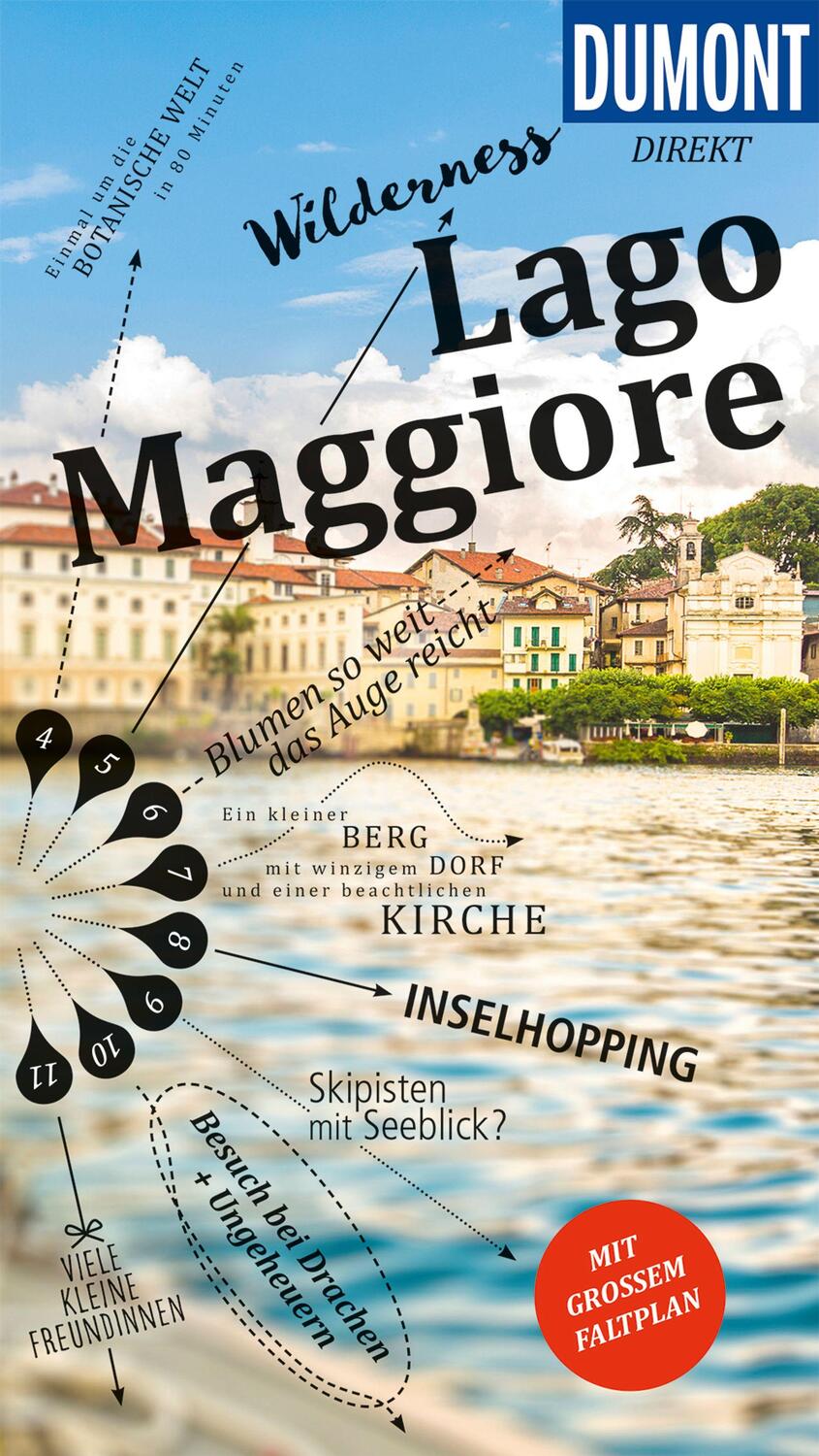 Cover: 9783616011110 | DuMont direkt Reiseführer Lago Maggiore | Mit großem Faltplan | Lonmon