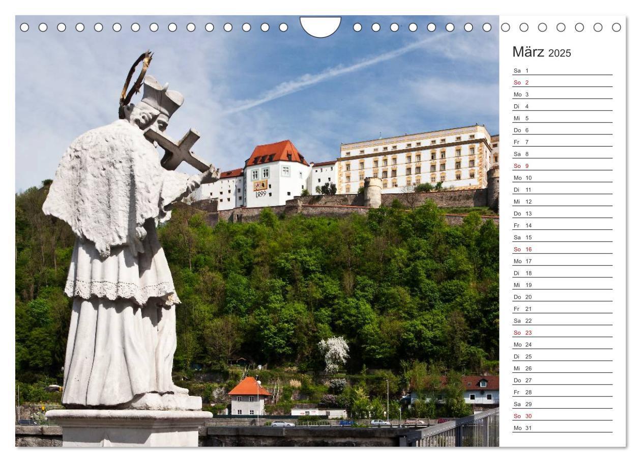 Bild: 9783435517152 | Pittoreskes Passau (Wandkalender 2025 DIN A4 quer), CALVENDO...