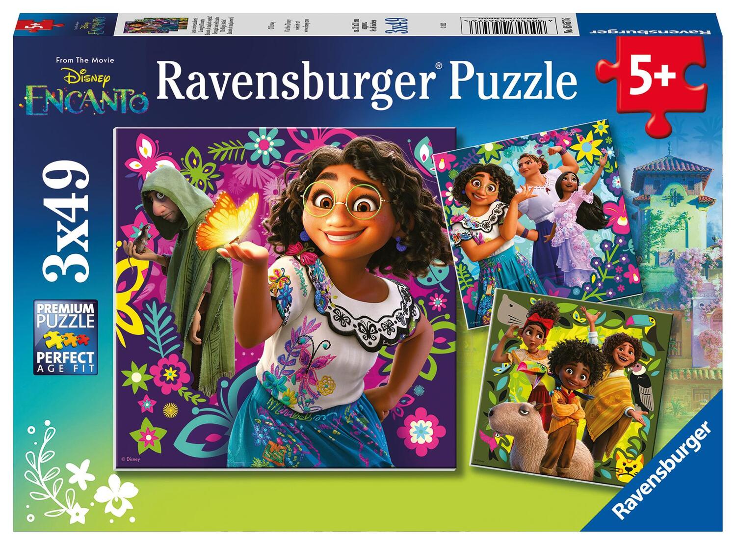 Cover: 4005556056576 | Ravensburger Kinderpuzzle 05657 - Lasst euch verzaubern! - 3x49...