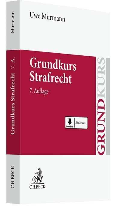Cover: 9783406791819 | Grundkurs Strafrecht | Uwe Murmann | Taschenbuch | Grundkurse | XXXIII