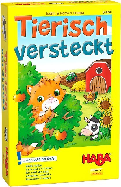 Cover: 4010168239484 | Tierisch versteckt (Kinderspiel) | Judith Proena (u. a.) | Spiel