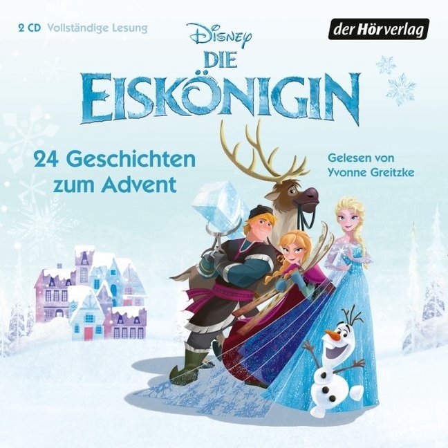 Cover: 9783844537307 | Die Eiskönigin - 24 Geschichten zum Advent, 2 Audio-CD | Greitzke | CD