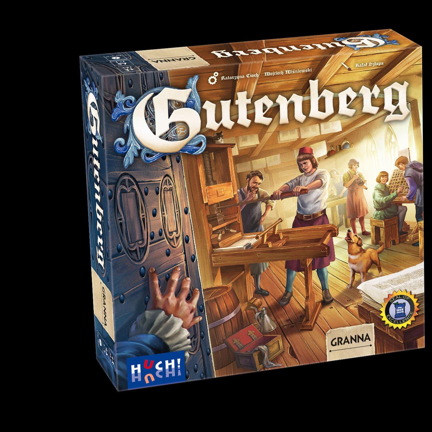 Cover: 4260071882653 | Gutenberg | Katarzyna Cioch (u. a.) | Spiel | Deutsch | 2022