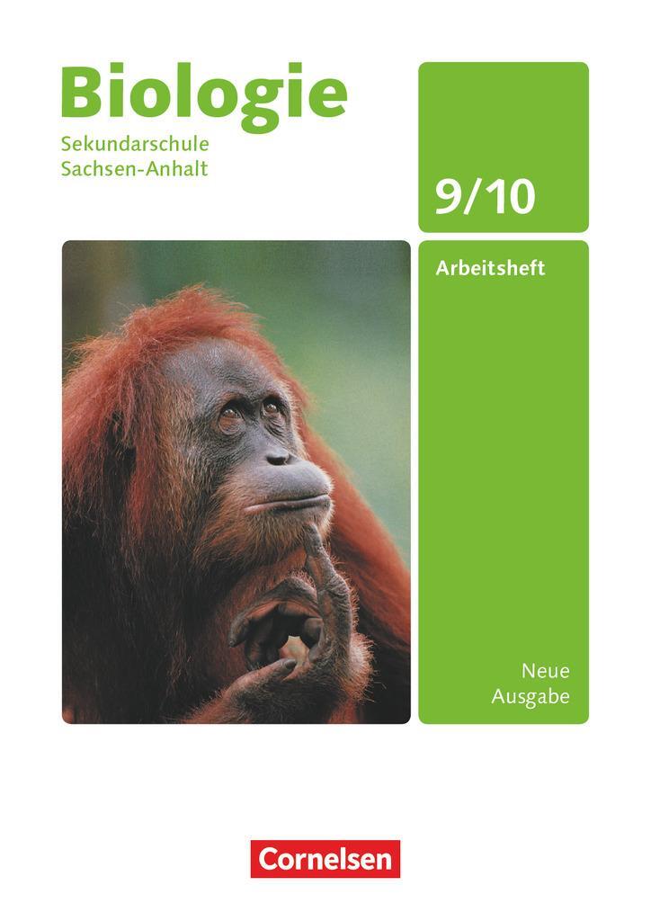 Cover: 9783060146628 | Biologie 9./10. Schuljahr. Arbeitsheft Sekundarschule Sachsen-Anhalt