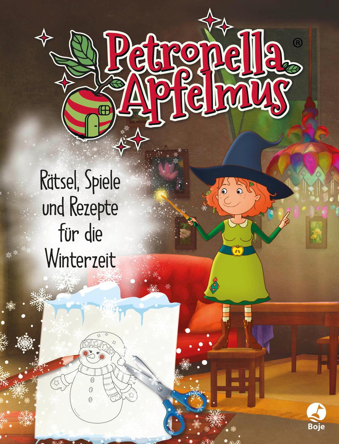 Cover: 9783414826114 | Petronella Apfelmus | Rätsel, Spiele und Rezepte für die Winterzeit