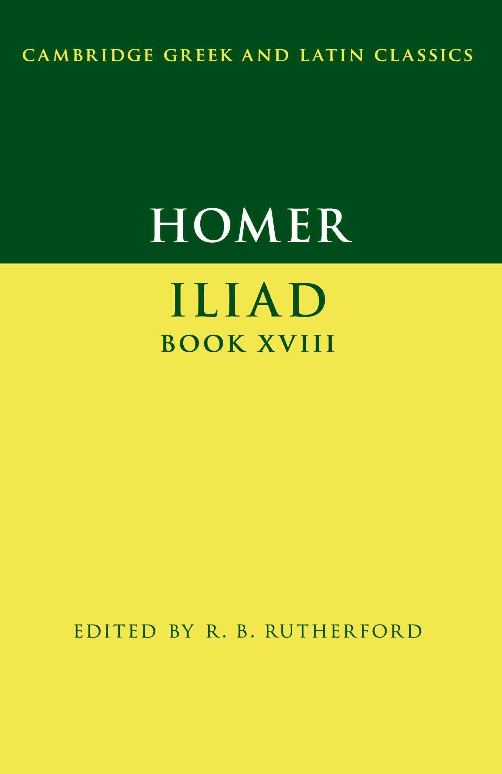 Cover: 9781107643123 | Homer | Iliad Book XVIII | Homer | Taschenbuch | Englisch | 2019