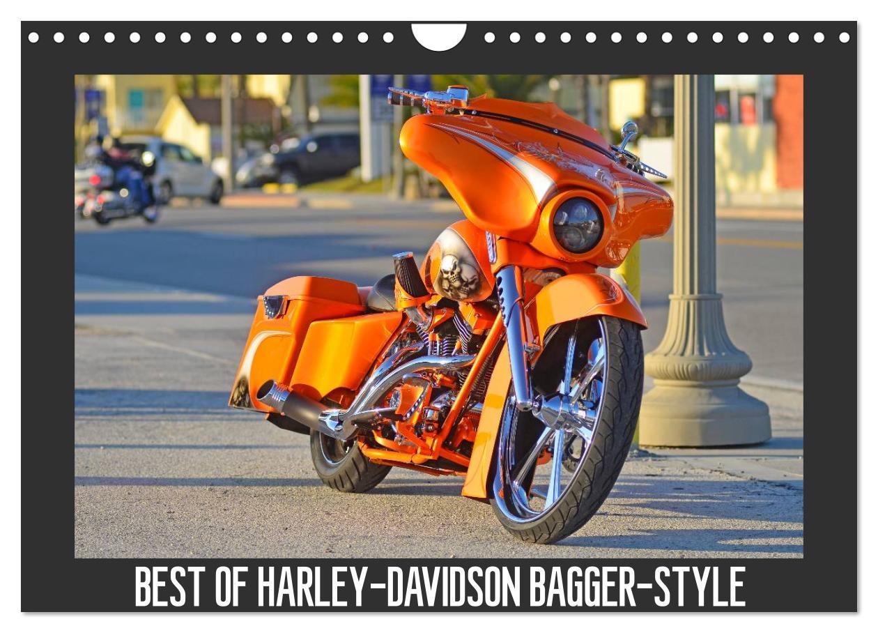 Cover: 9783435788743 | BEST OF HARLEY-DAVIDSON BAGGER-STYLE (Wandkalender 2025 DIN A4...