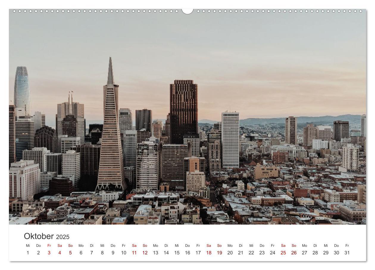 Bild: 9783435007080 | San Francisco - Die Heimat der Golden Gate Bridge. (Wandkalender...