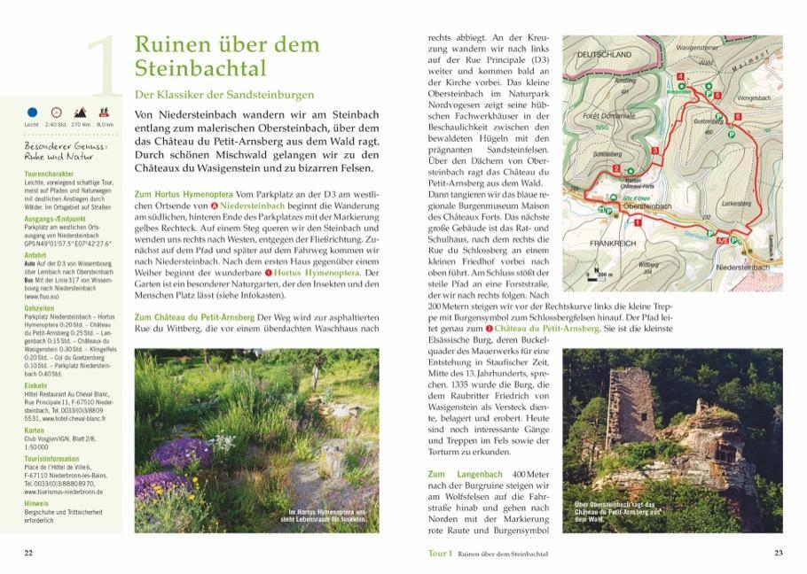 Bild: 9783734311864 | Wandergenuss Elsass und Vogesen | Rainer D. Kröll | Taschenbuch | 2021