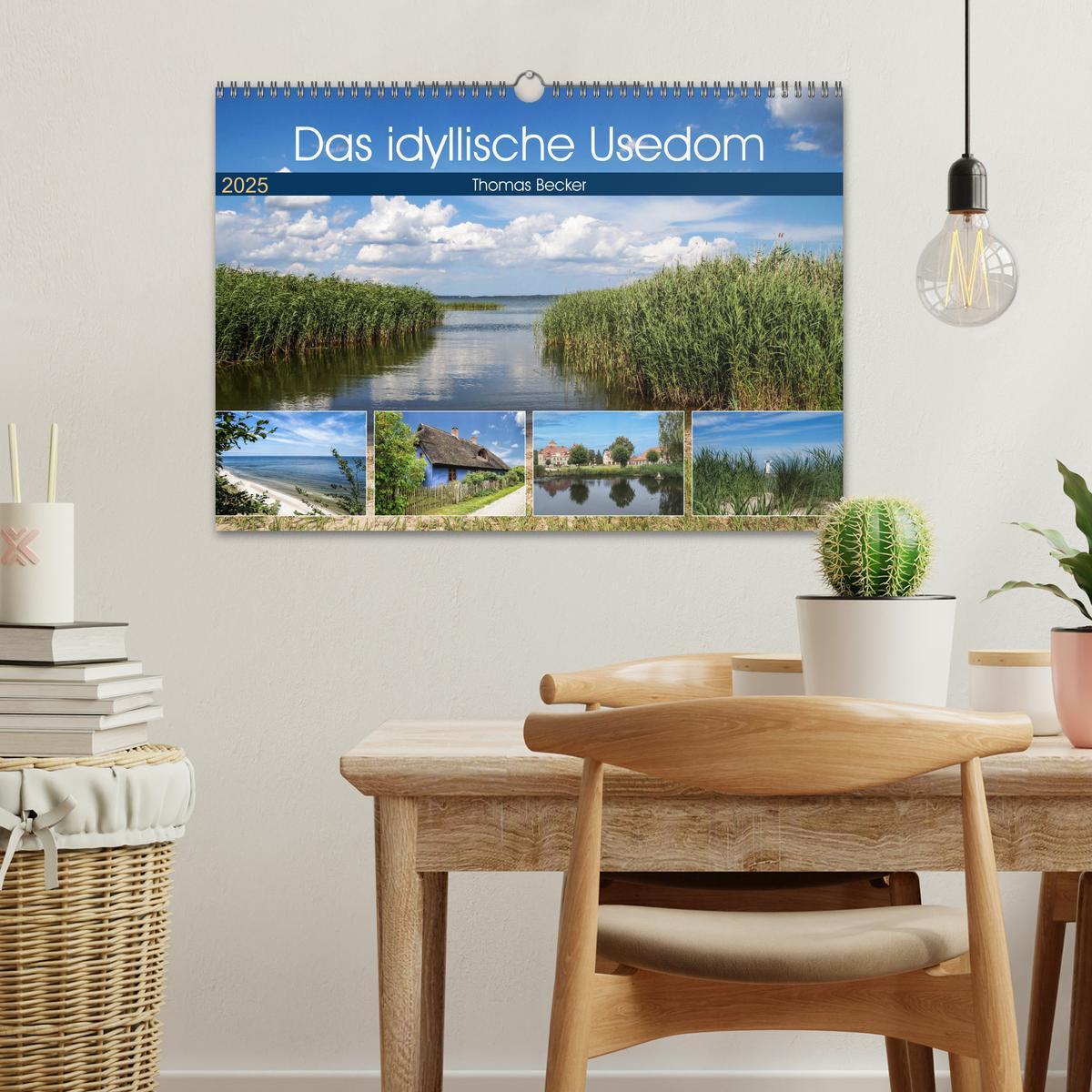 Bild: 9783435440139 | Das idyllische Usedom (Wandkalender 2025 DIN A3 quer), CALVENDO...