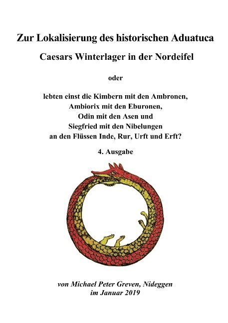 Cover: 9783748190004 | Zur Lokalisierung des historischen Aduatuca - Caesars Winterlager...