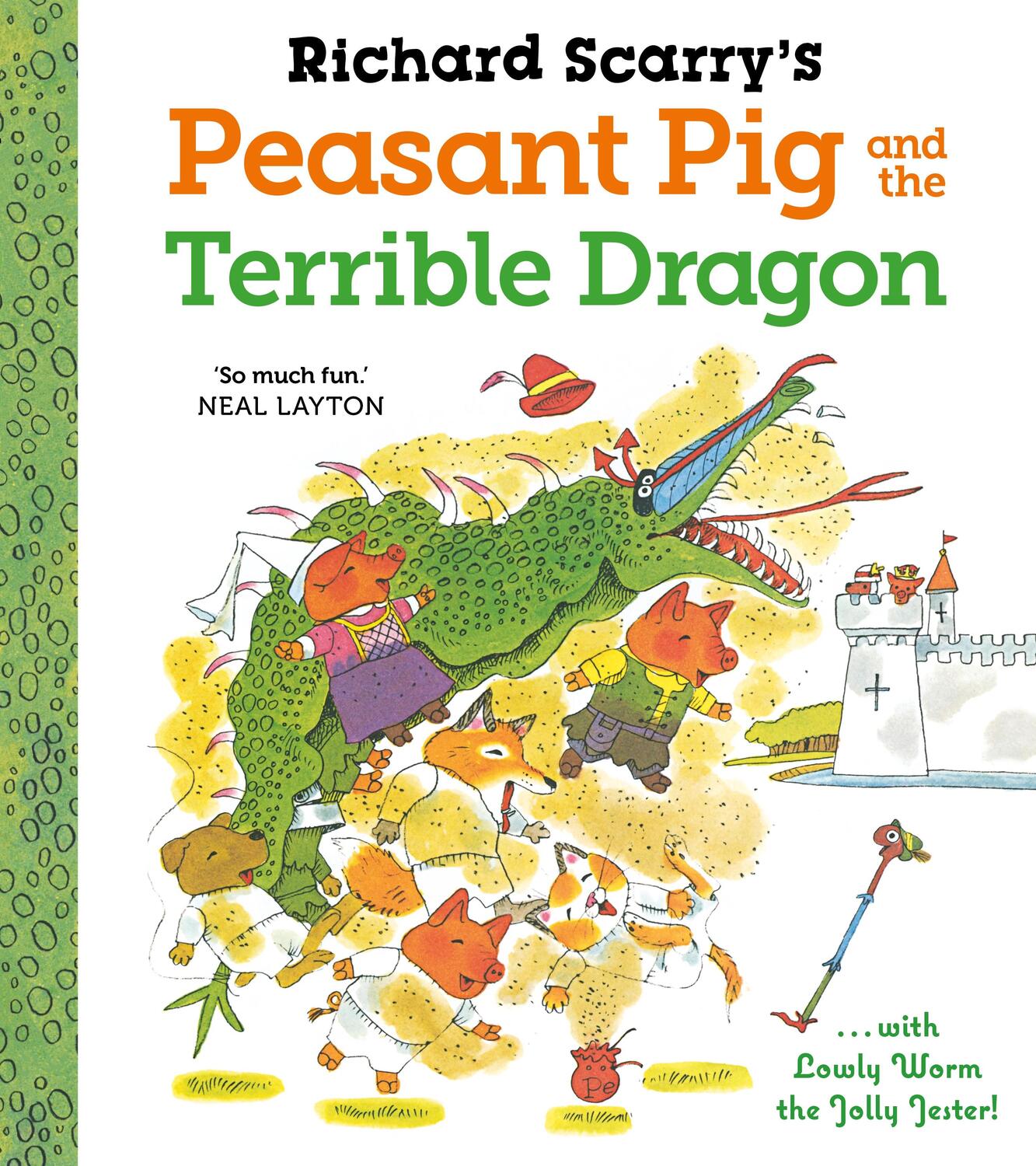 Cover: 9780571361229 | Richard Scarry's Peasant Pig and the Terrible Dragon | Richard Scarry