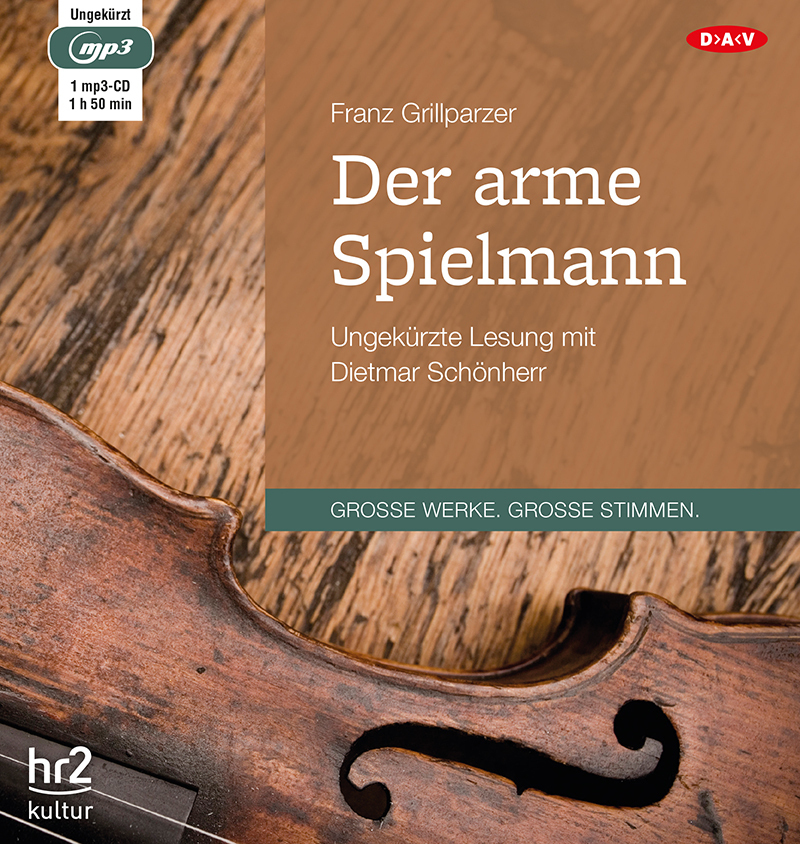 Cover: 9783862318643 | Der arme Spielmann, 1 Audio-CD, 1 MP3 | Ungekürzte Lesung | Audio-CD