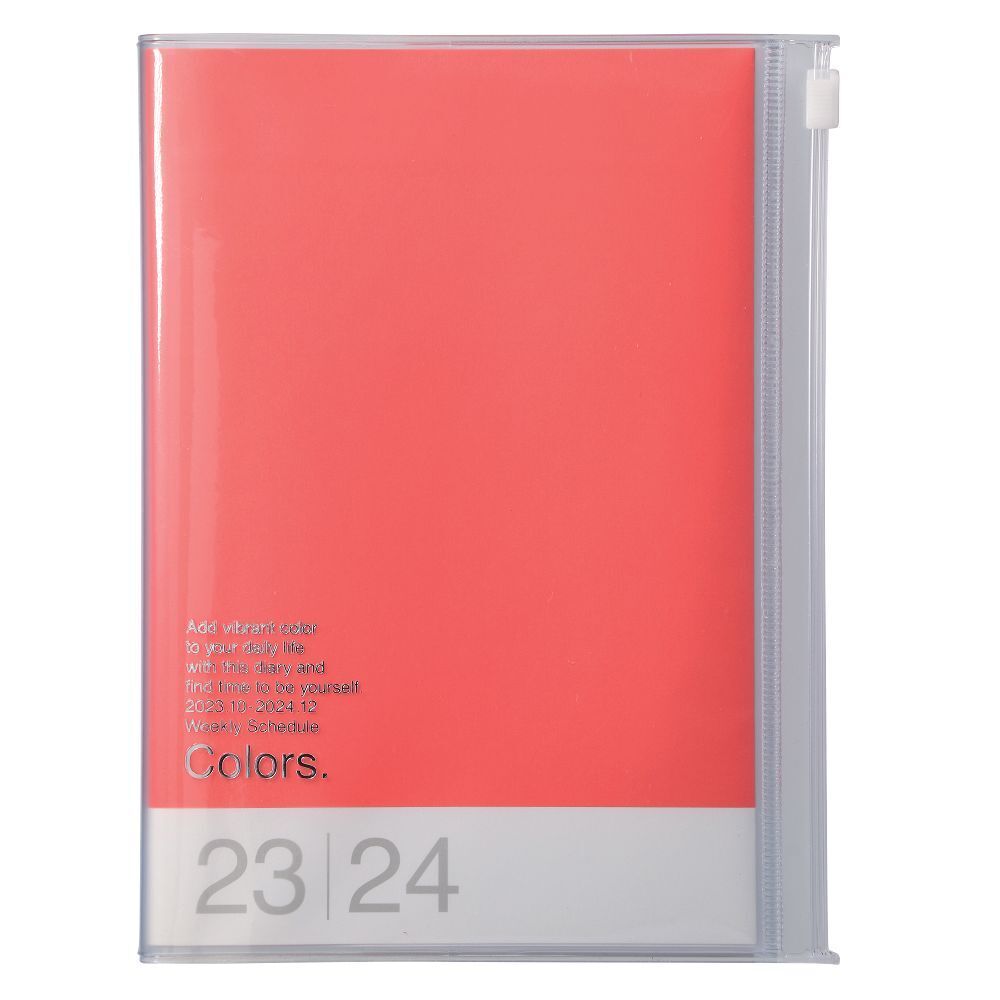 Cover: 4550045106657 | MARK'S 2023/2024 Taschenkalender B6 vertikal, Colors, Red | Kalender