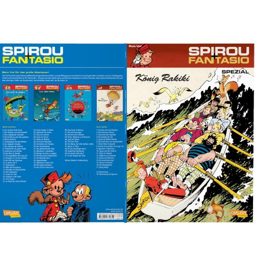 Bild: 9783551775870 | Spirou und Fantasio Spezial 17: Spirou Spezial, Band 17 | Rob-Vel